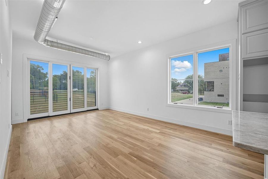 Spacious, unfurnished interior of a new home in , Fort Worth (Image 26). Spacious, unfurnished interior of a new home in , Fort Worth (Image 26).