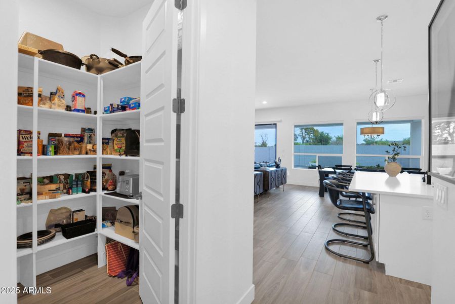 Large kitchen pantry