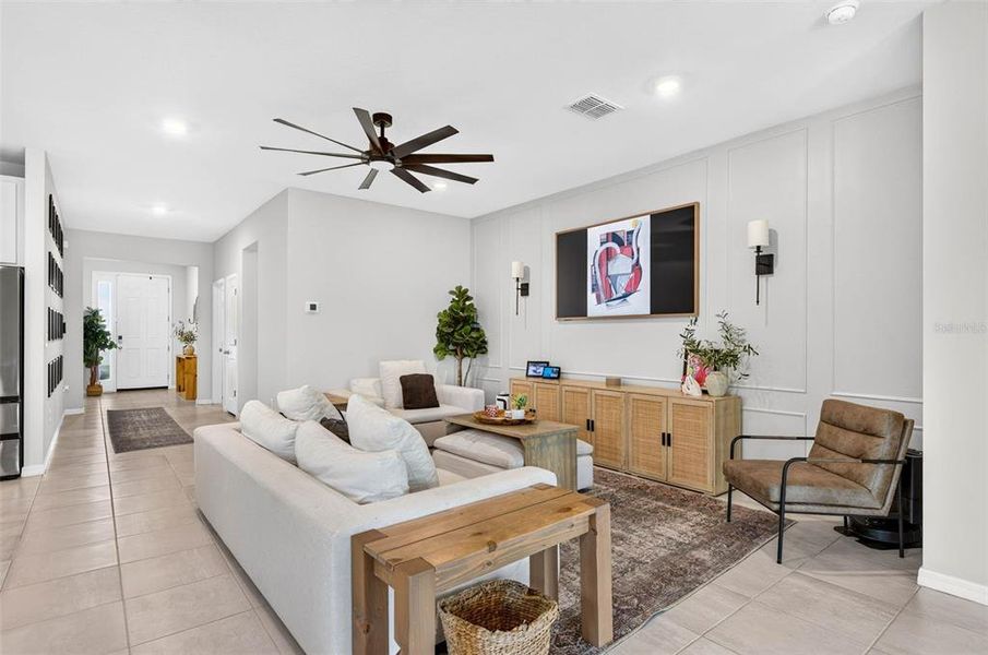 Furnished interior view inside a new home in Bella Lago, Parrish (Image 10).