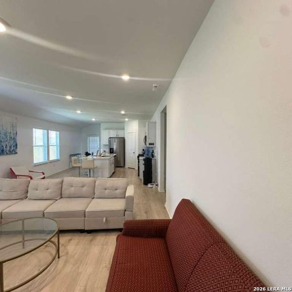 Furnished interior view inside a new home in Prairie Lakes, Buda (Image 12).