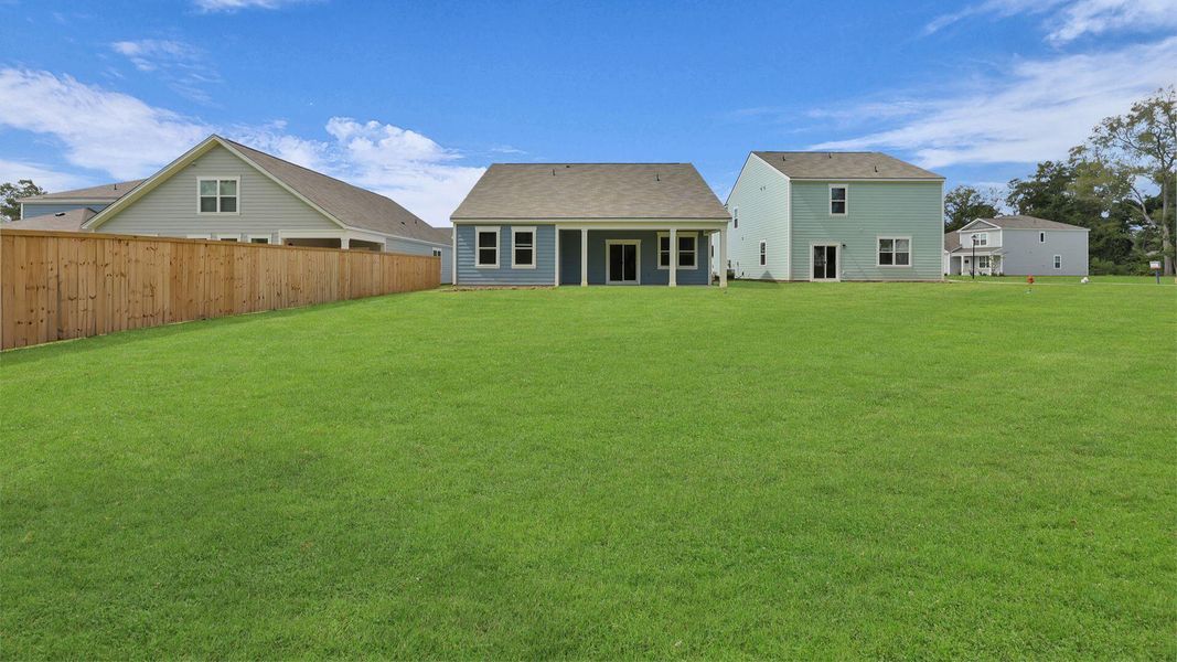Front exterior of a new home in Lakeview at Kitfield, Moncks Corner, SC, highlighting curb appeal (Image 1). Front exterior of a new home in Lakeview at Kitfield, Moncks Corner, SC, highlighting curb appeal (Image 1).