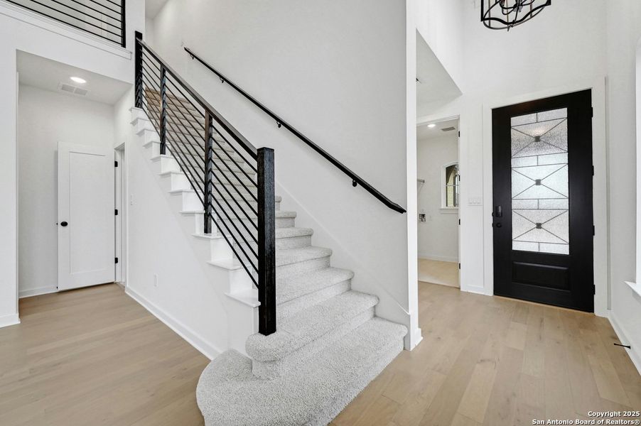 Furnished interior view inside a new home in Legacy at Lake Dunlap: 40ft. lots - (A), New Braunfels (Image 13).