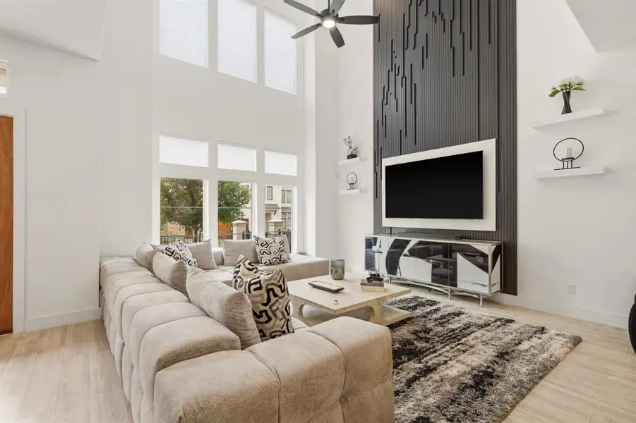 Furnished interior view inside a new home in , Frisco (Image 9).