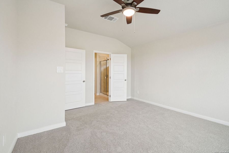 Spacious, unfurnished interior of a new home in Legendary Trails - Premier Series, Cibolo (Image 25).