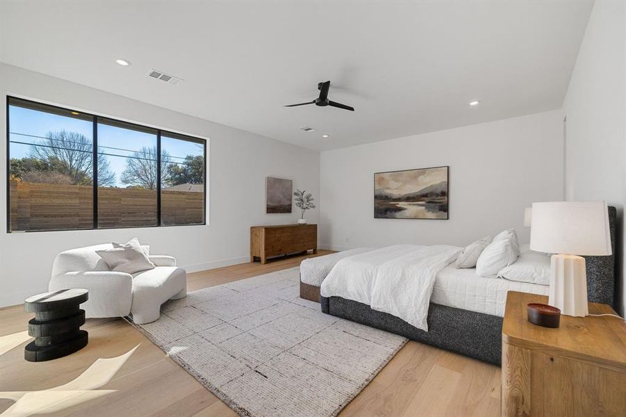 Furnished interior view inside a new home in , Farmers Branch (Image 28). Furnished interior view inside a new home in , Farmers Branch (Image 28).