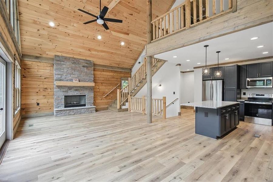 Spacious, unfurnished interior of a new home in , Ball Ground (Image 44).