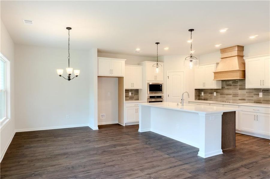 Furnished interior view inside a new home in Harmony Farms, Eatonton (Image 6).