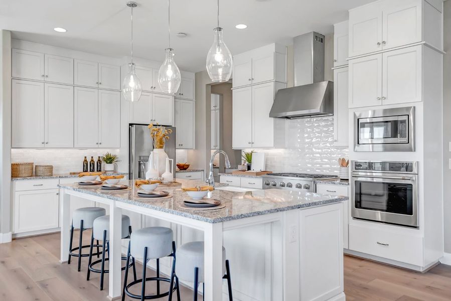 Furnished interior view inside a new home in Palo Verde at North Creek, Queen Creek (Image 10).