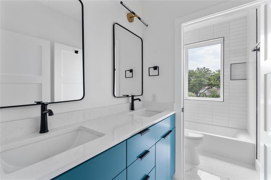 Furnished interior view inside a new home in , Austin (Image 15).