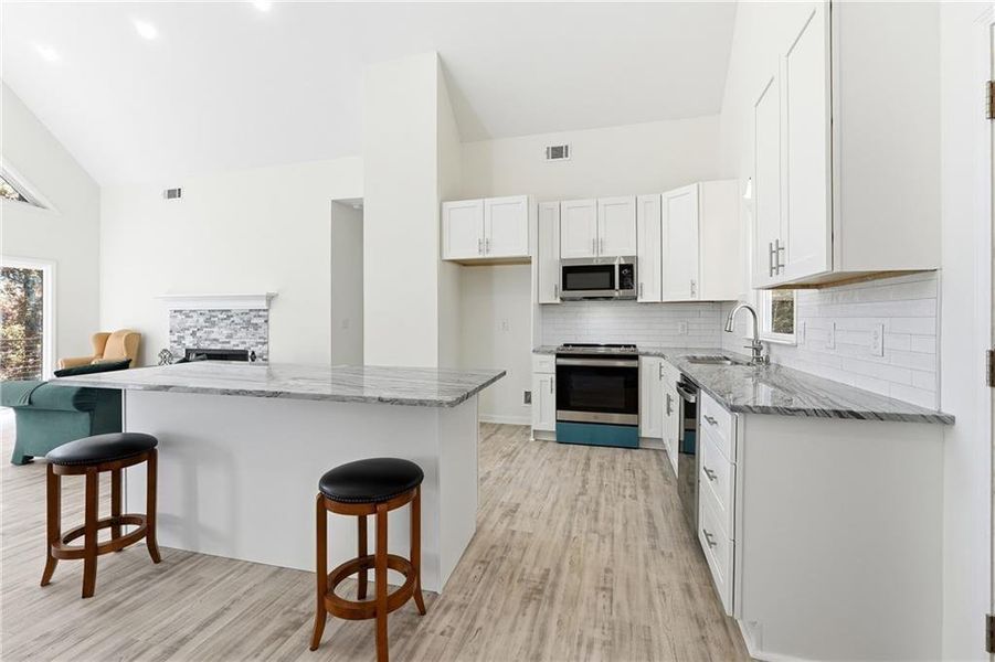 Furnished interior view inside a new home in , Cumming (Image 6).