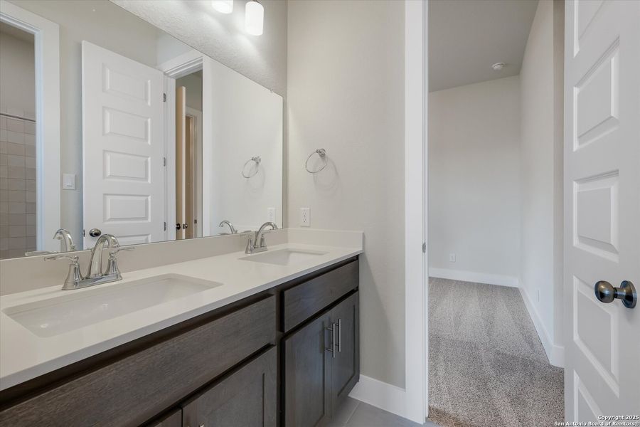Furnished interior view inside a new home in Esperanza, Boerne (Image 8).