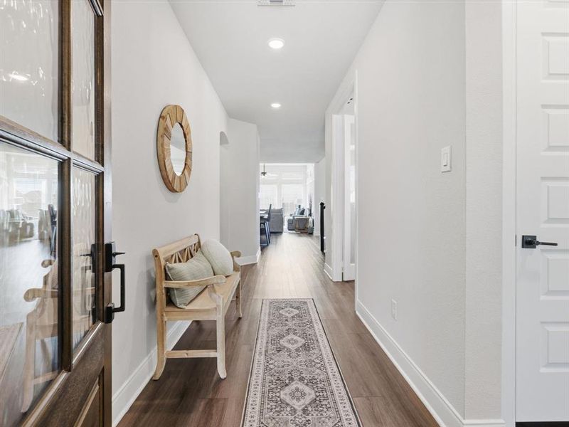 Furnished interior view inside a new home in South Pointe Village Series, Mansfield (Image 5). Furnished interior view inside a new home in South Pointe Village Series, Mansfield (Image 5).