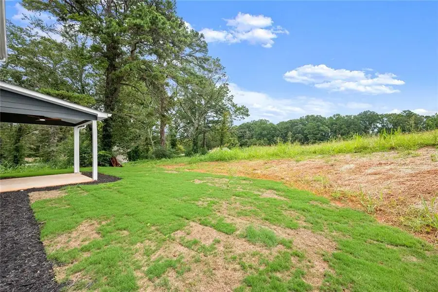 Exterior details and patio area of a home in , Clarkesville (Image 4).