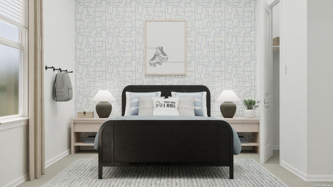 Furnished interior view inside a new home in Navarro Ranch, Seguin (Image 8).