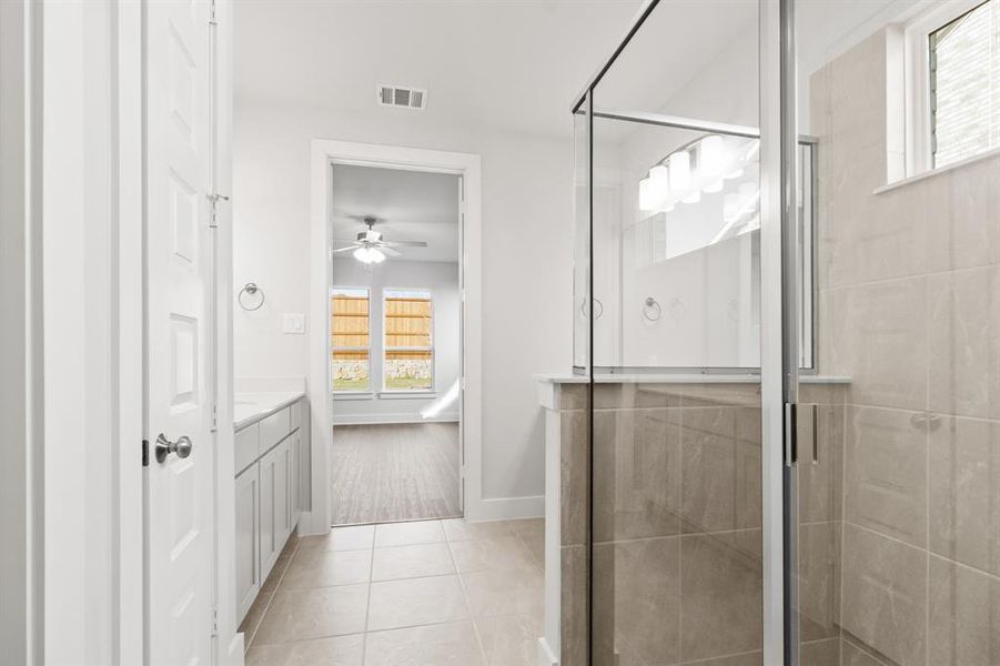 Furnished interior view inside a new home in , Garland (Image 8).