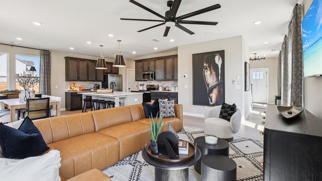 Furnished interior view inside a new home in Spring Branch, Smyrna (Image 10).