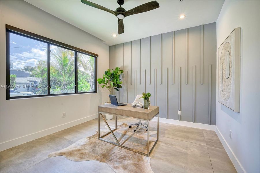 Furnished interior view inside a new home in , Fort Lauderdale (Image 46).