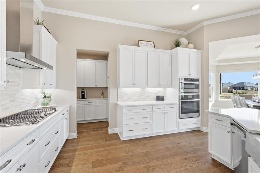 Furnished interior view inside a new home in , Denton (Image 10).