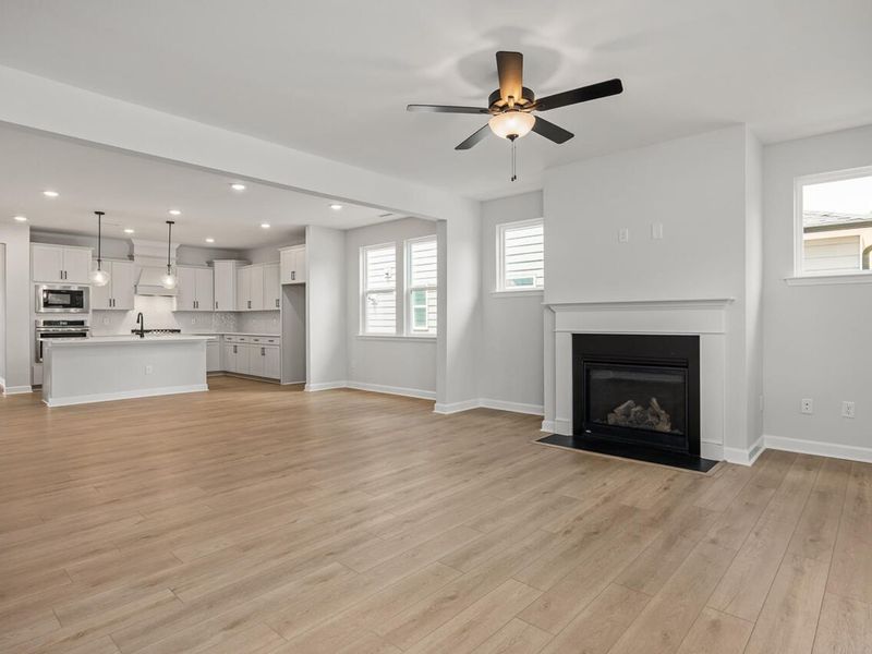 Spacious, unfurnished interior of a new home in Sage on North Main, Wake Forest (Image 17).