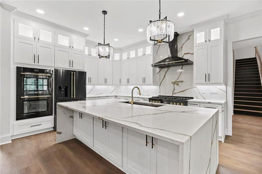 Furnished interior view inside a new home in , Chattahoochee Hills (Image 8).