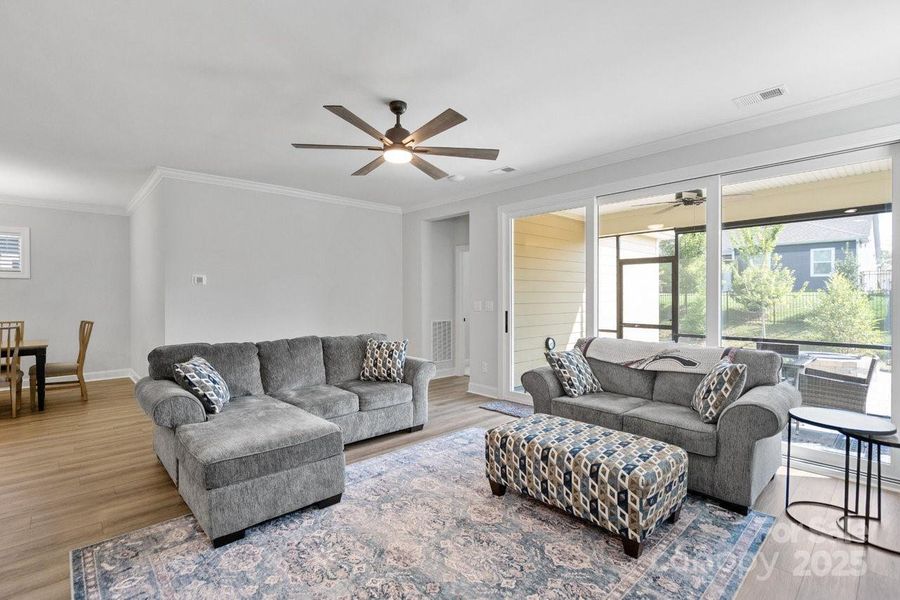 Furnished interior view inside a new home in Trilogy® Lake Norman, Denver (Image 31). Furnished interior view inside a new home in Trilogy® Lake Norman, Denver (Image 31).