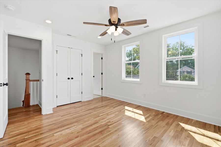 Spacious, unfurnished interior of a new home in , Charleston (Image 21).
