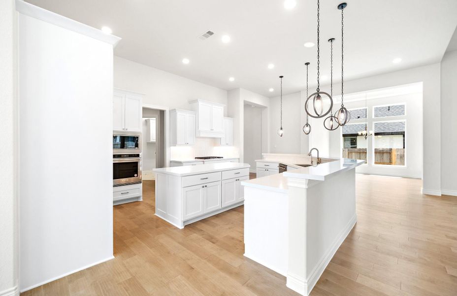 Furnished interior view inside a new home in , Magnolia (Image 14).