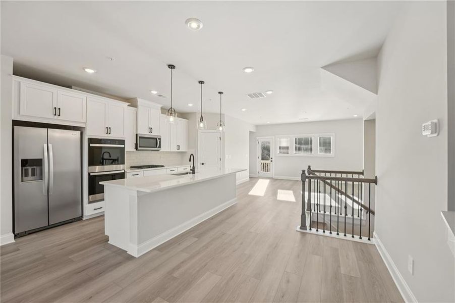 Furnished interior view inside a new home in , Cumming (Image 9).