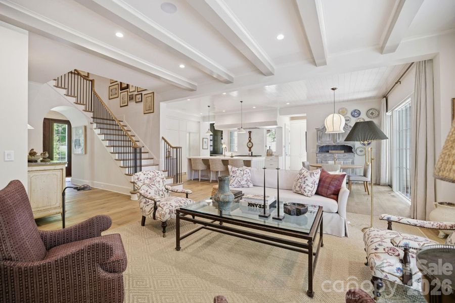 Furnished interior view inside a new home in , Charlotte (Image 32).