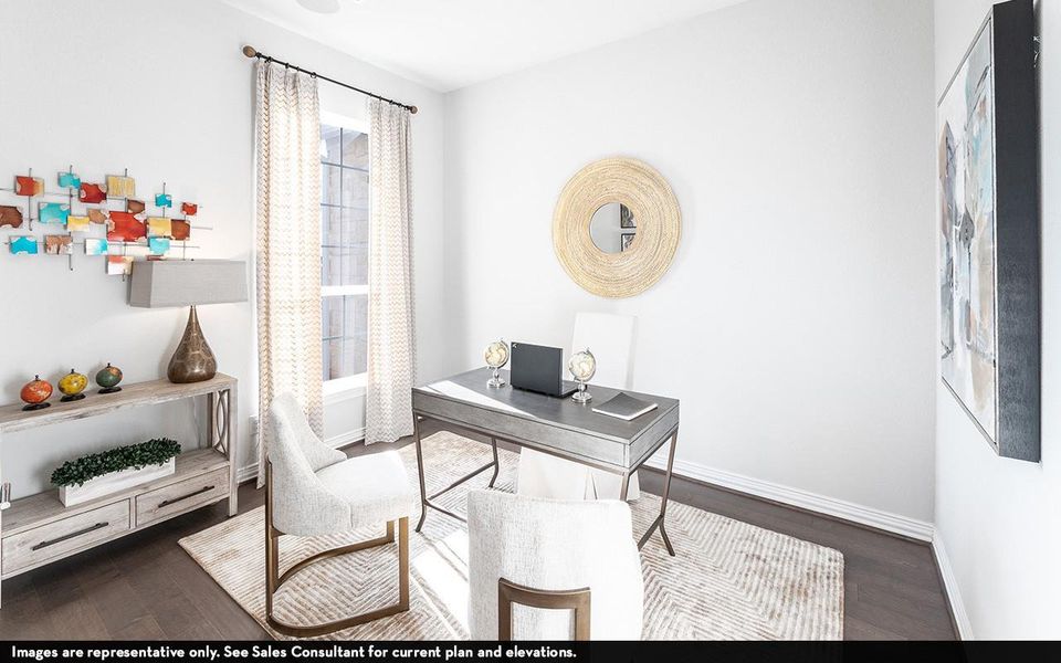 Furnished interior view inside a new home in Suncreek Estates, Rosharon (Image 11).