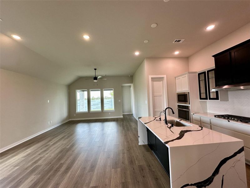 Furnished interior view inside a new home in Jubilee: 40ft. lots, Hockley (Image 9).