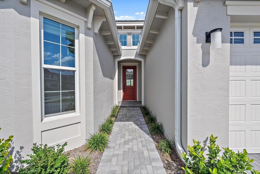 Exterior details and patio area of a home in Westlake, Westlake (Image 13).