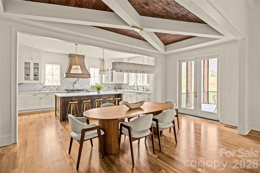 Furnished interior view inside a new home in , Charlotte (Image 6).
