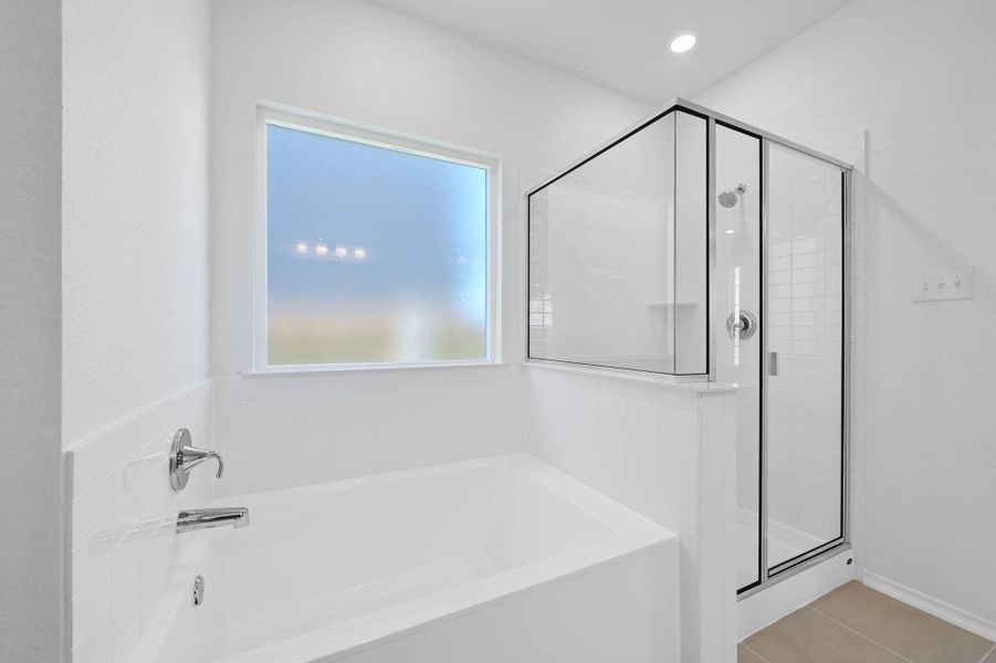 Furnished interior view inside a new home in Salerno - Heritage Collection, Round Rock (Image 5).