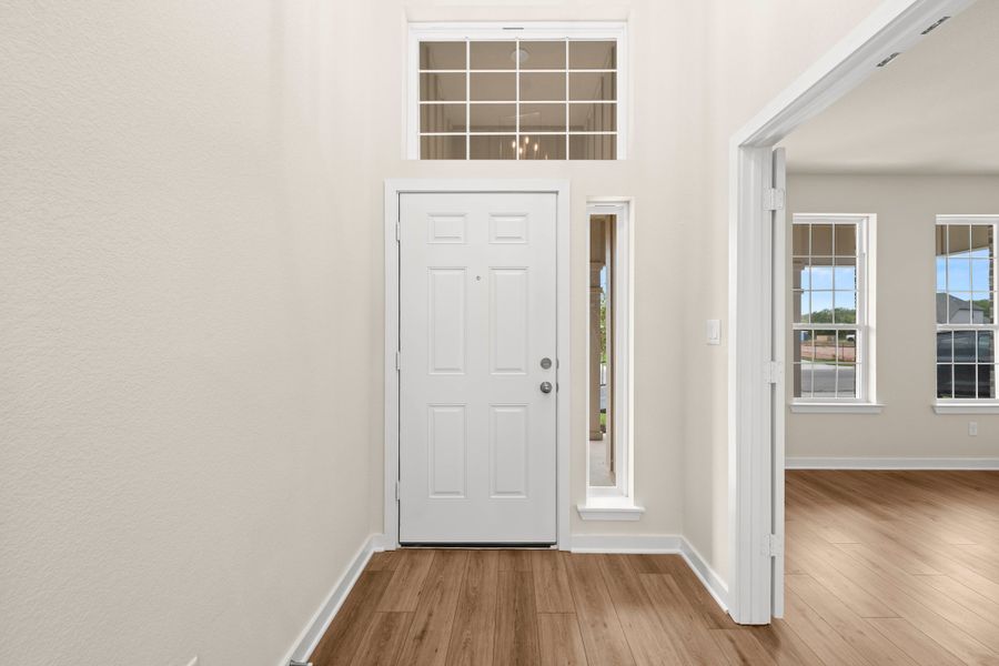 Spacious, unfurnished interior of a new home in Rancho San Gabriel, Georgetown (Image 16). Spacious, unfurnished interior of a new home in Rancho San Gabriel, Georgetown (Image 16).