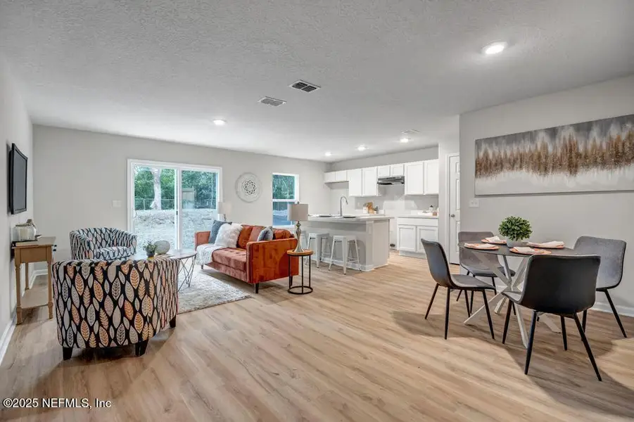 Furnished interior view inside a new home in , Jacksonville (Image 15).