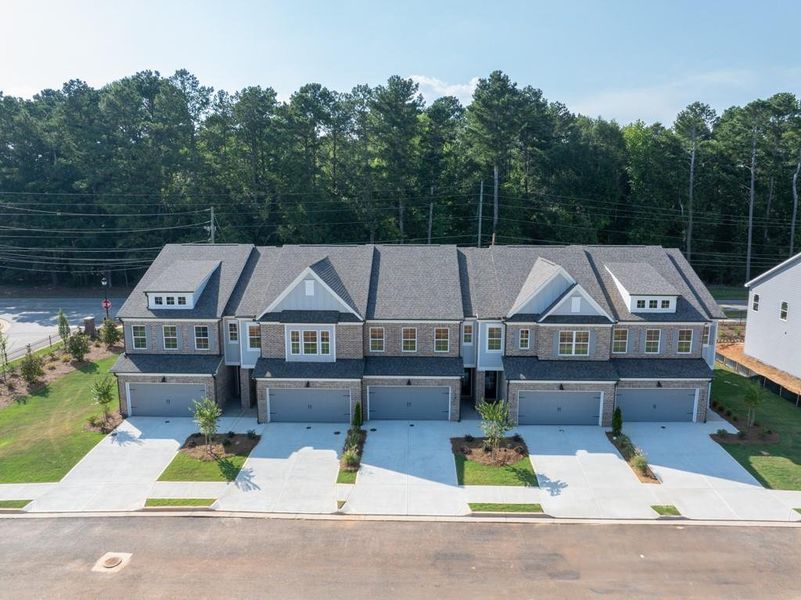 Front exterior of a new home in , Jefferson, GA, highlighting curb appeal (Image 25).
