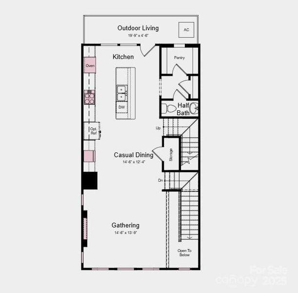 Structural options added include: full bath on first floor, 4th bedroom, modern linear fireplace, beverage center, gourmet kitchen, ledge in owner's bath