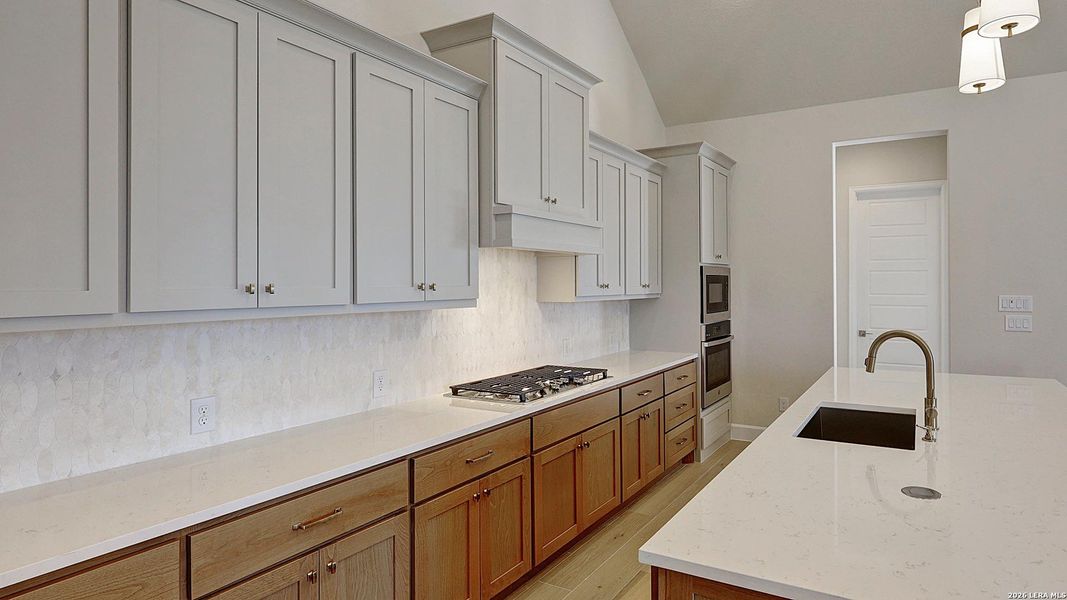 Furnished interior view inside a new home in The Ranches at Creekside, Boerne (Image 14).