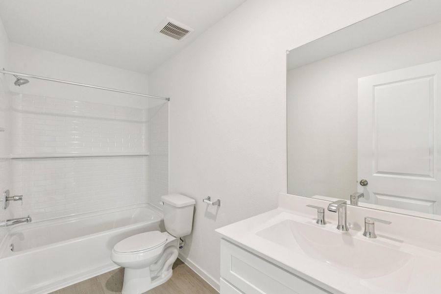 Furnished interior view inside a new home in Mavera, Conroe (Image 6).