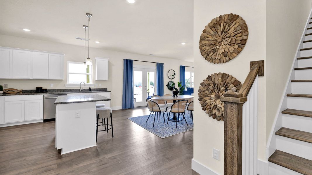 Furnished interior view inside a new home in Harbor Crest, Ooltewah (Image 26).