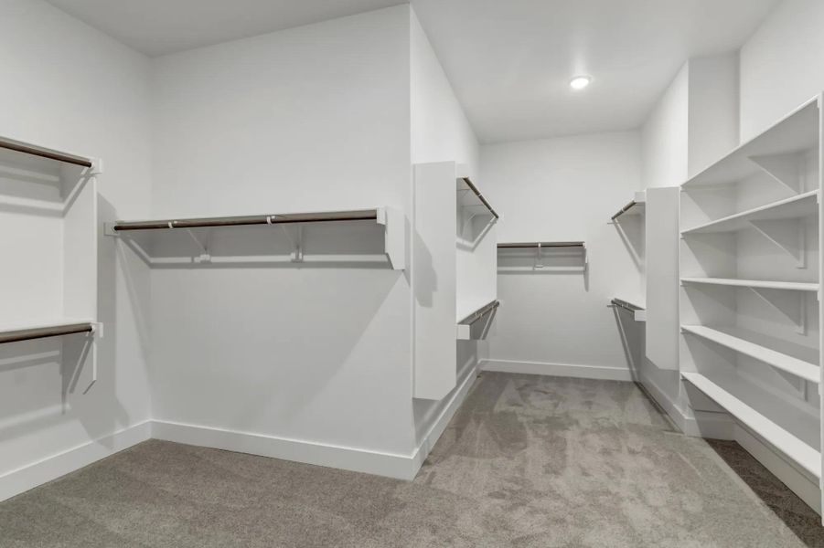 The Grandview D Primary Suite Closet The Grandview D Primary Suite Closet