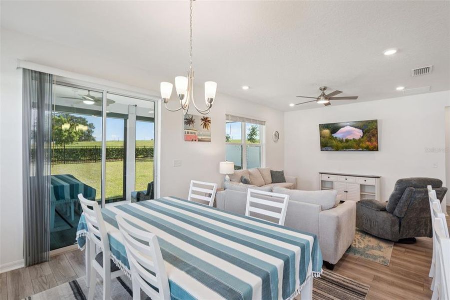 Furnished interior view inside a new home in , Mascotte (Image 14).