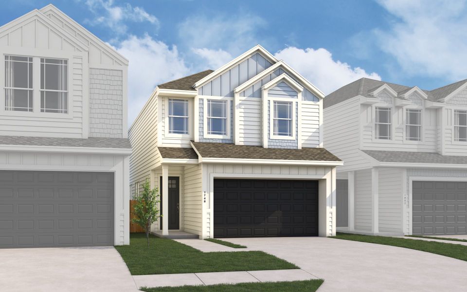 Rendering of floor plan. Colors and features may differ from shown representation.