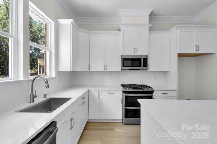 Furnished interior view inside a new home in , Lancaster (Image 10).