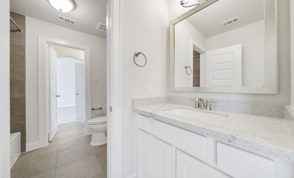 Bedroom 3 vanity sink