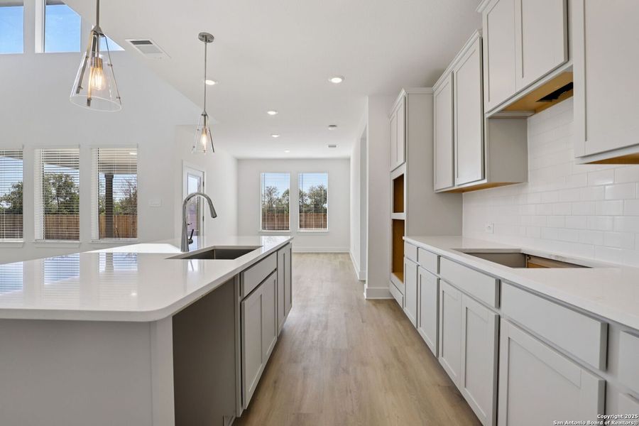 Furnished interior view inside a new home in Carmel Ranch, Schertz (Image 14).