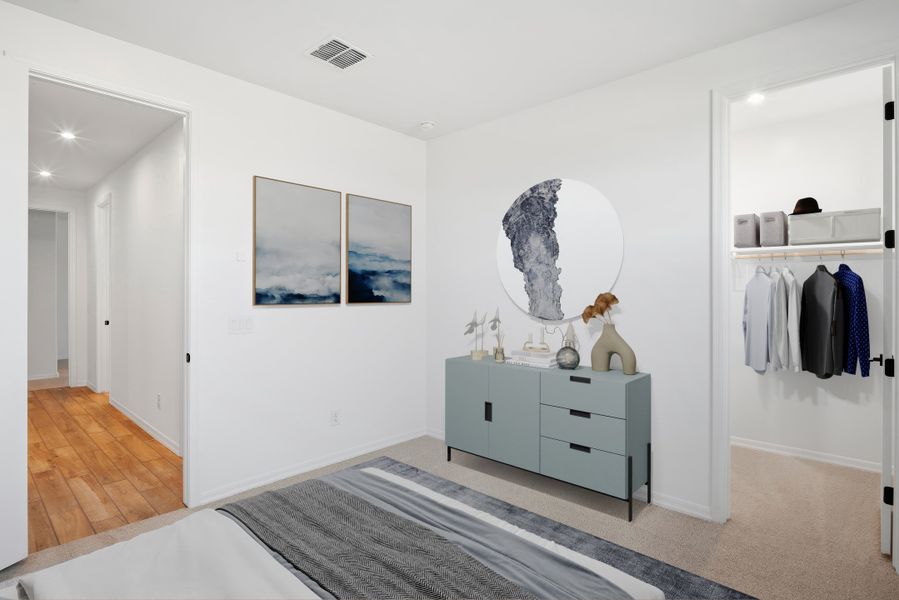Furnished interior view inside a new home in Marbella at Windrose, Waddell (Image 13).