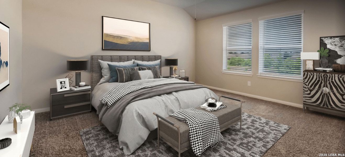 Furnished interior view inside a new home in Arcadia Ridge - Premier Series, San Antonio (Image 9).