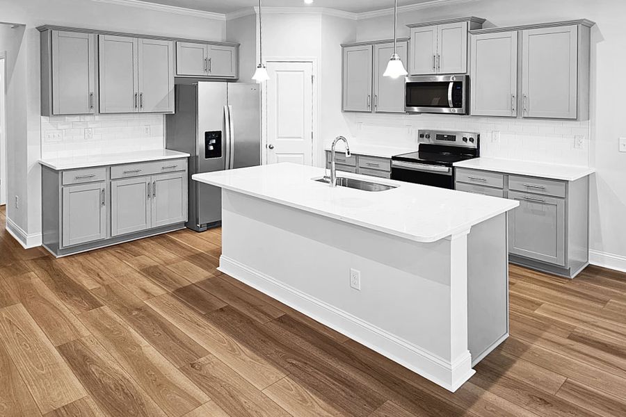 Furnished interior view inside a new home in Solserra, Shallotte (Image 6).